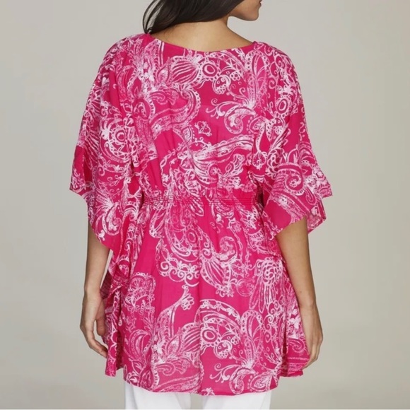 Fresh Produce Paisley Simple Tunic Top - Picture 2 of 6